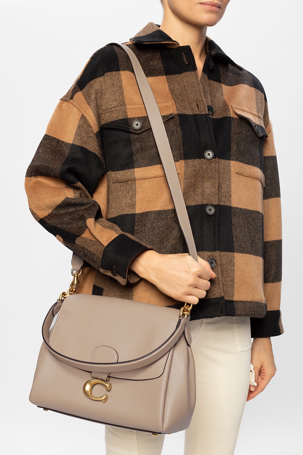 Coach may shoulder bag women's stores new arrivals